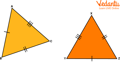 Congruence in Triangles ABC and XYZ