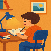 child sitting on the chair