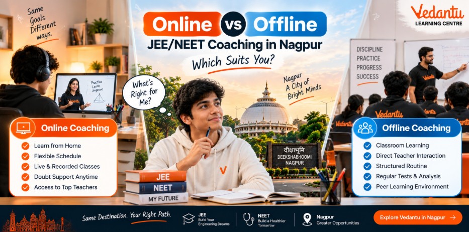 Online vs Offline JEE/NEET Coaching in Nagpur
