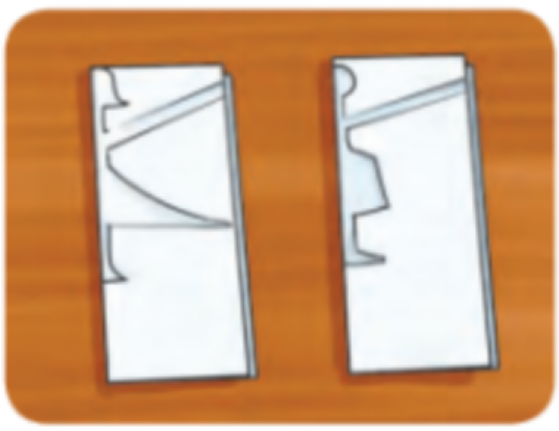 Draw one side of a body including head, neck, hand, dress, leg, and shoe. (You can draw a boy or a girl).