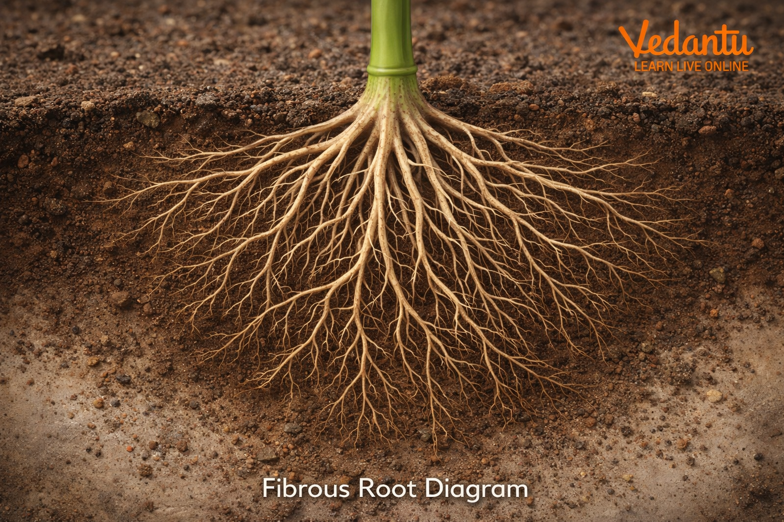 Fibrous Root Diagram