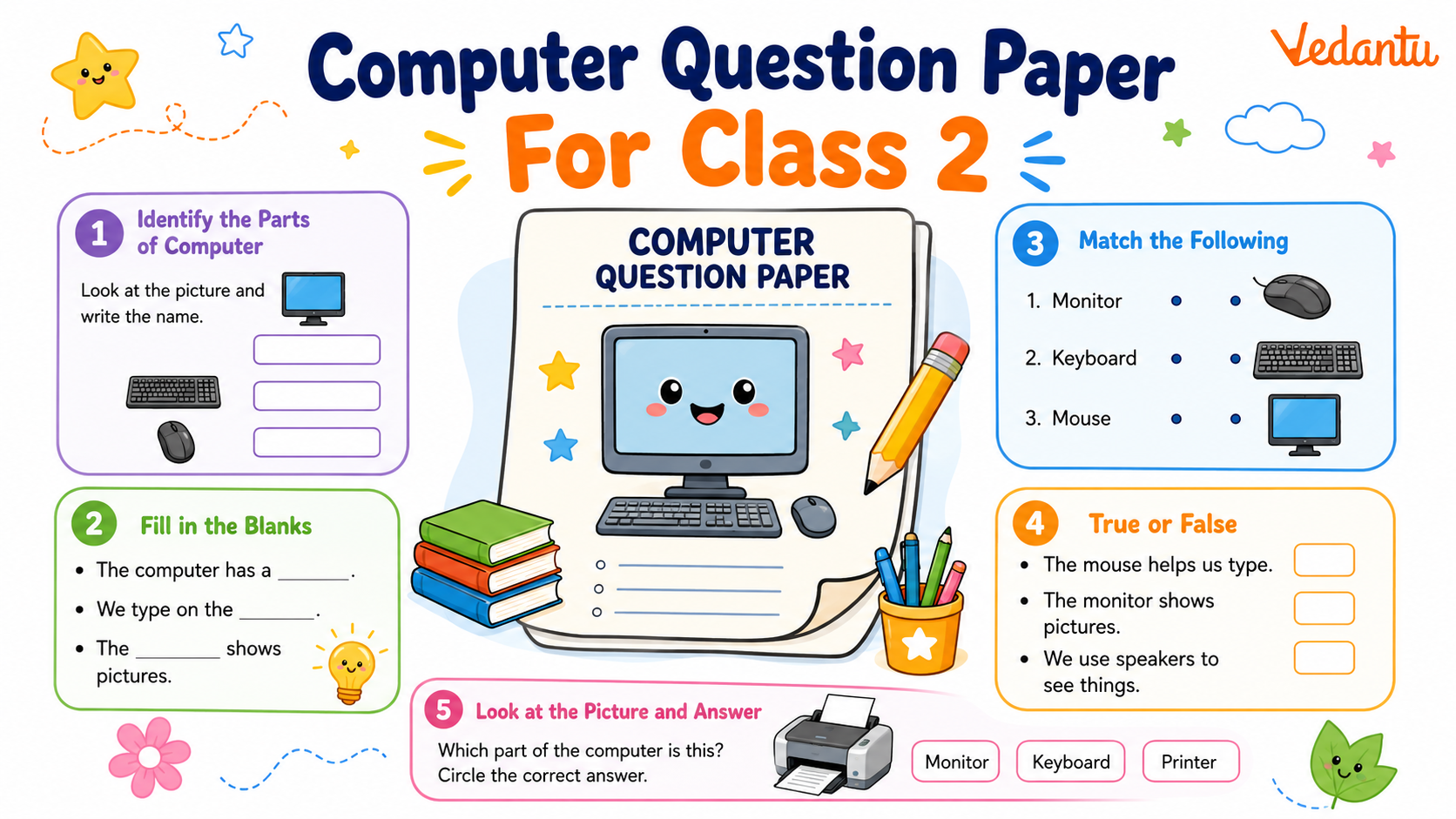 Computer Question Paper For Class 2