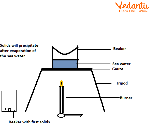 Process of Obtaining Salt From Sea Water