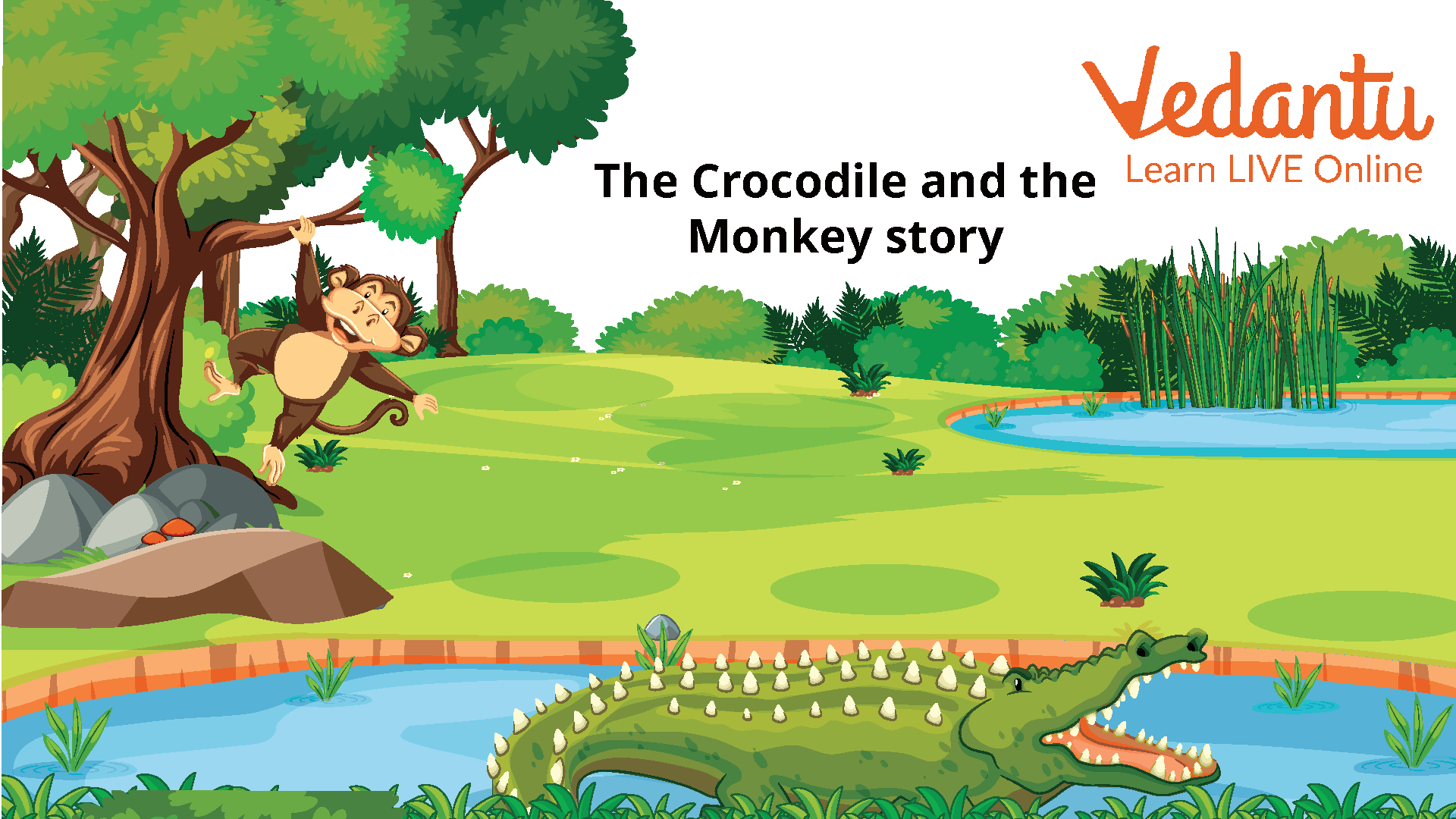Learn about the tale of Crocodile and the Monkey