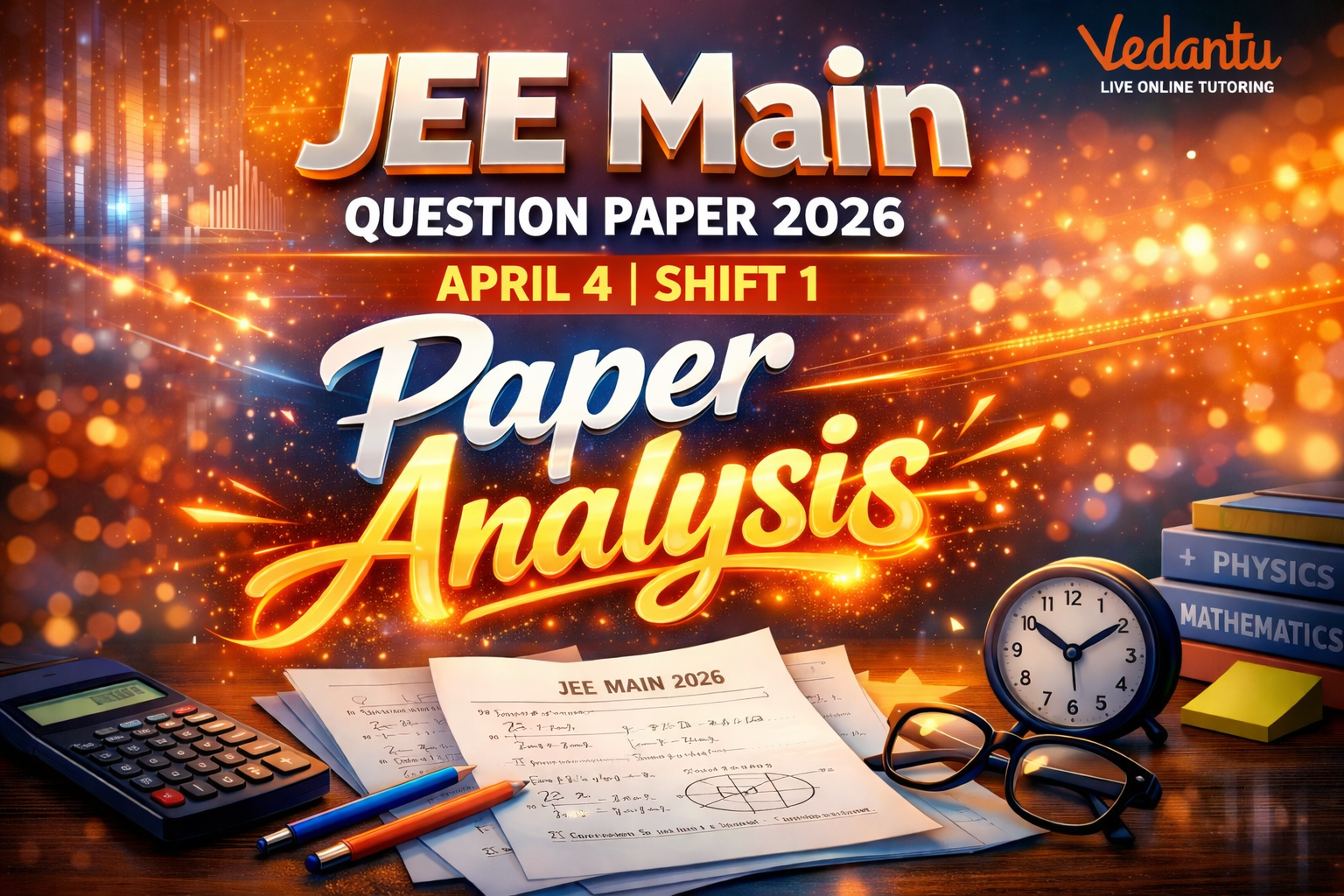 JEE Mains 4 April Shift 1 Question Paper Analysis with Solutions