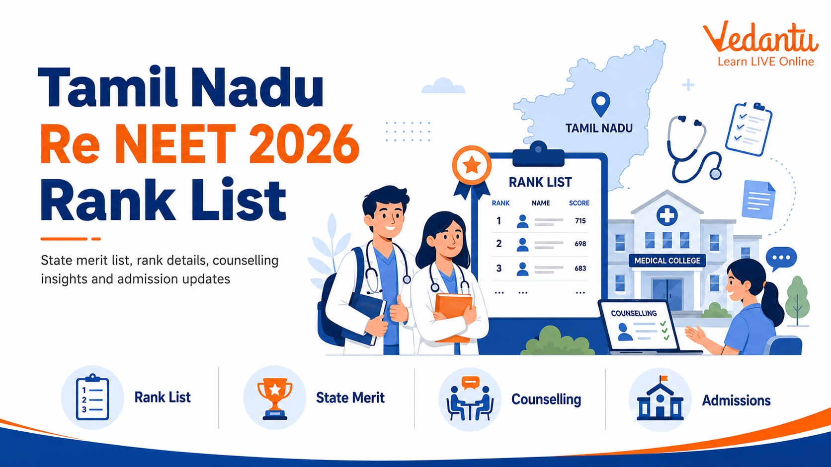 Tamil Nadu Re NEET 2026 Rank List