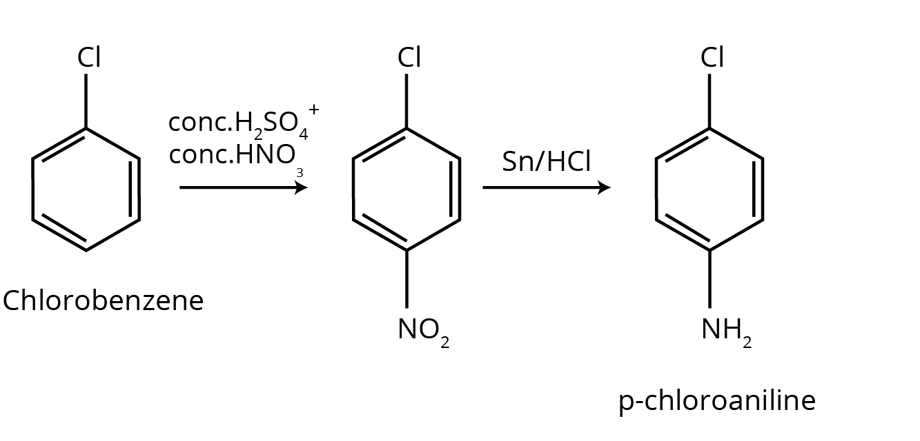 Chlorobenzene to P-Chloroaniline