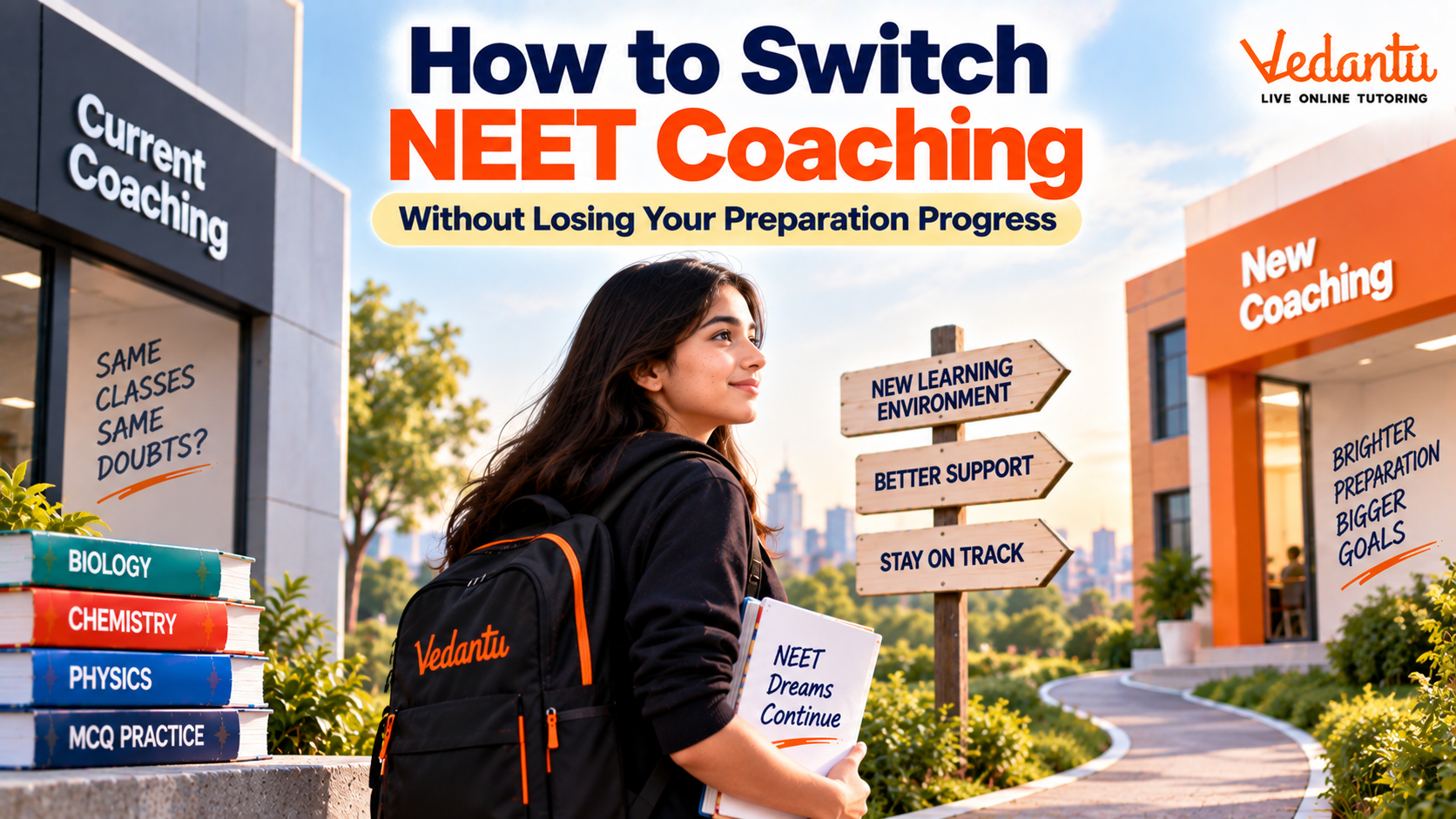 How to switch NEET coaching while preserving preparation progress