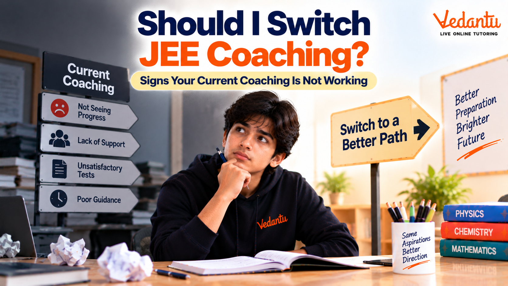 Signs to consider before switching JEE coaching