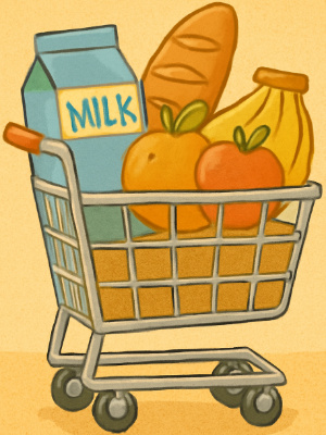 Kavita went shopping and bought bread for ₹35.50, milk for ₹26.75, and jam for ₹85.25