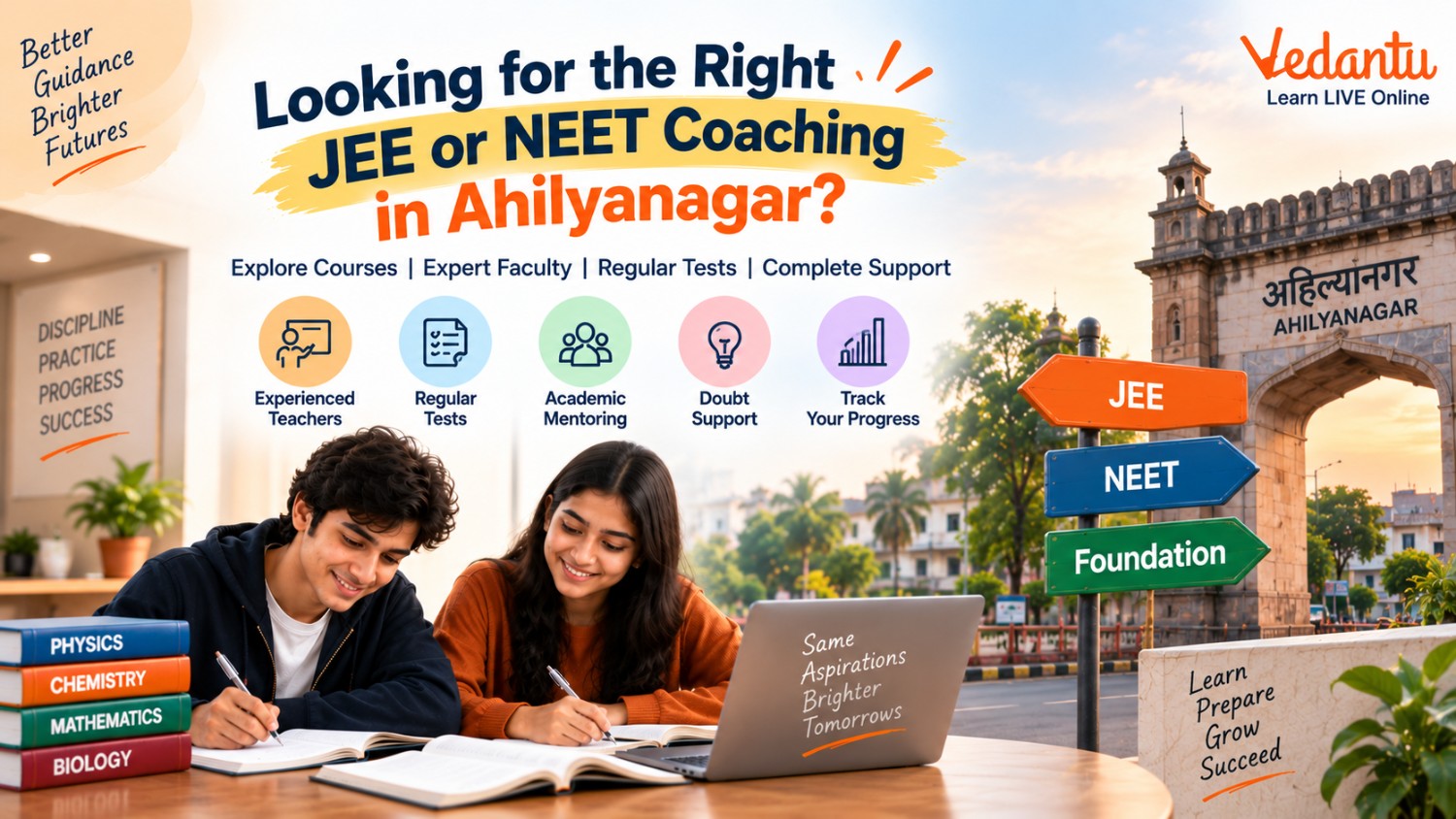 Vedantu JEE & NEET Coaching in Ahilyanagar