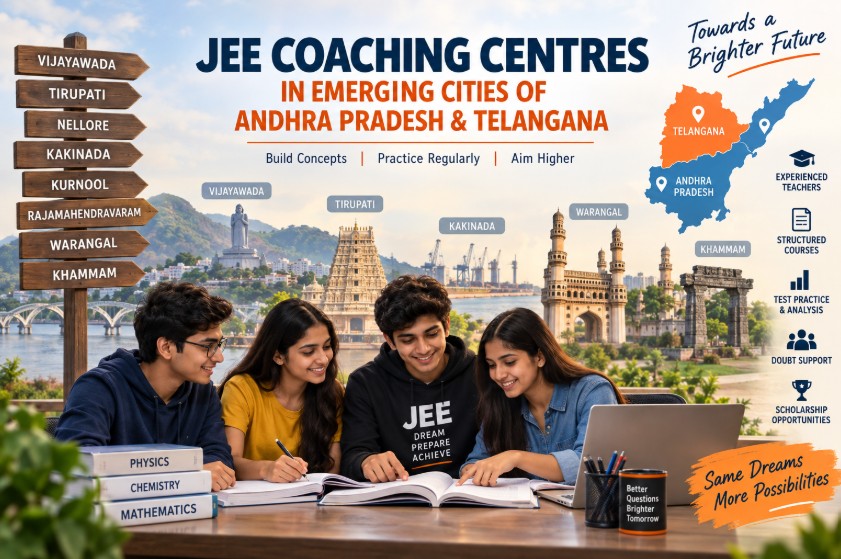 Best JEE Coaching Centres in Andhra Pradesh & Telangana