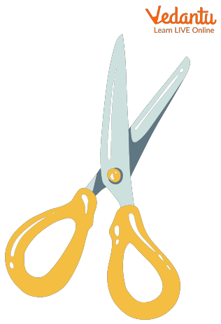A scissor