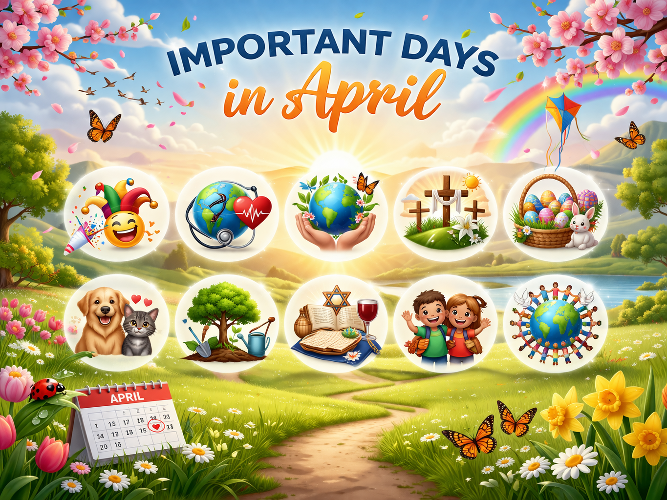 Important Days in April