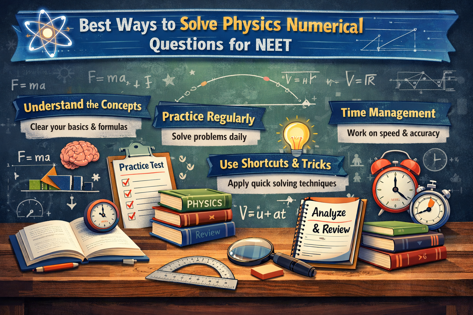 Best Ways to Solve Physics Numerical Questions for NEET 2026