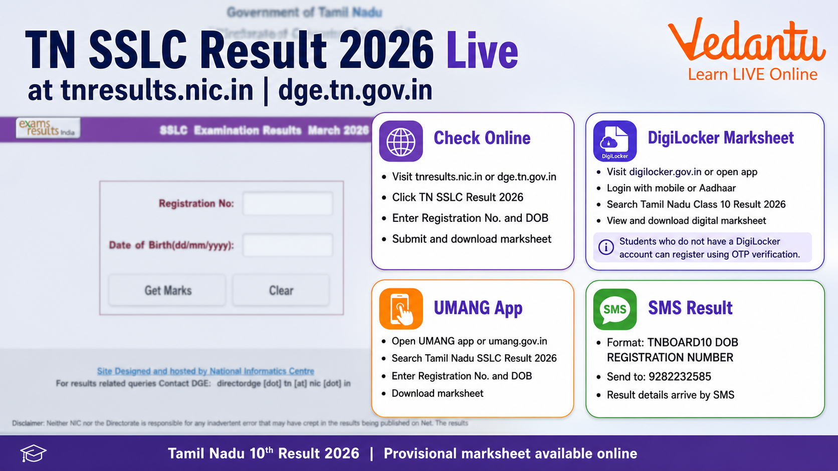 TN SSLC Result 2026