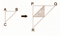 Three copies may be placed at the vertices, while the fourth fits upside down in the centre..png