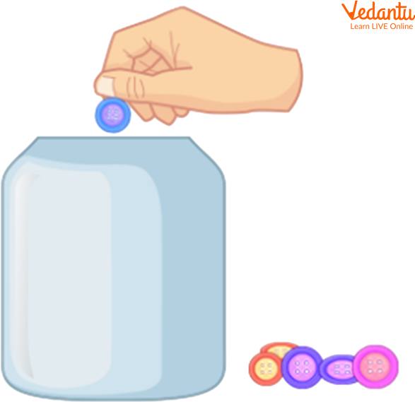 Backward Counting Using Removing Objects From A Jar