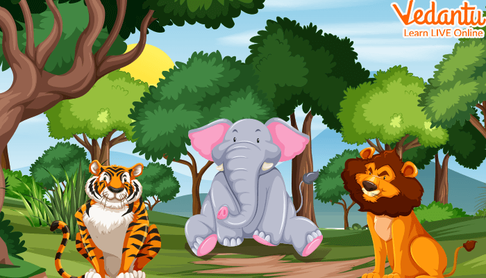 The Tiger and The Lion Story | Panchatantra Tales for Kids