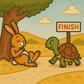 The Hare and the Tortoise