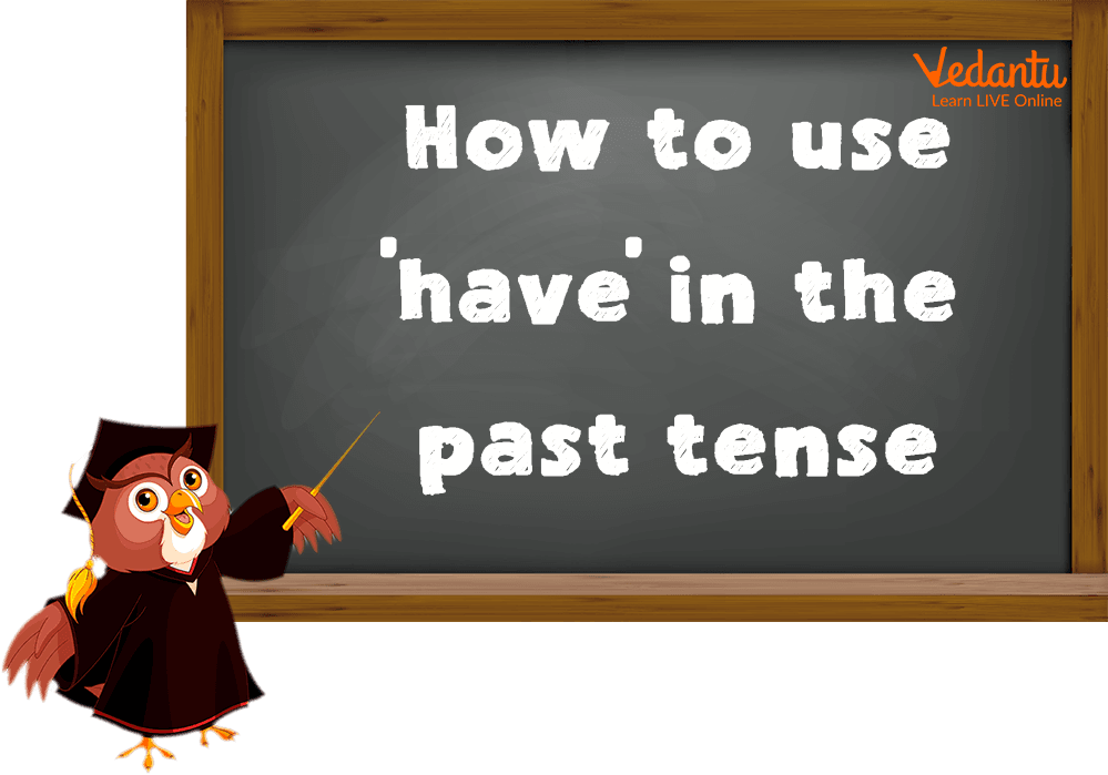 To have in the past tense