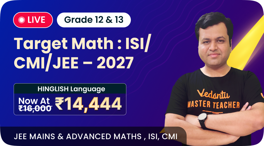 Target Math : ISI/CMI/JEE – Apr’27
