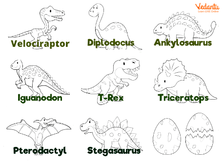 Dinosaur Coloring page