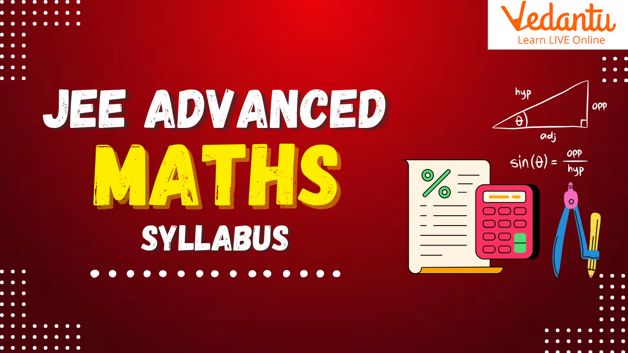 JEE Advanced Maths syllabus