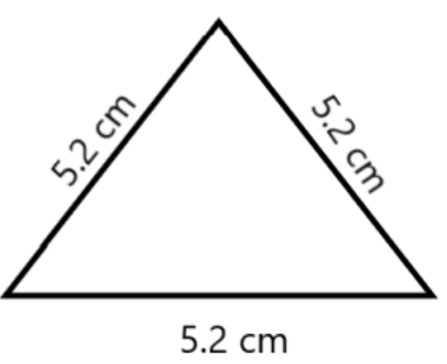 A Triangle With All Sides Equal