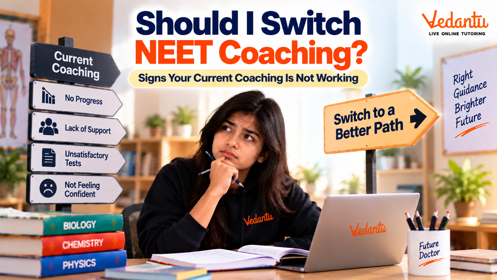 Signs your NEET coaching is not working and when to consider switching