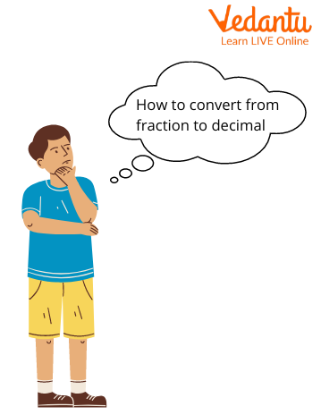 How to convert fraction to decimal