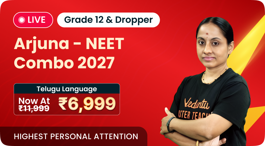 Arjuna 1 Year Combo Course For NEET 2027