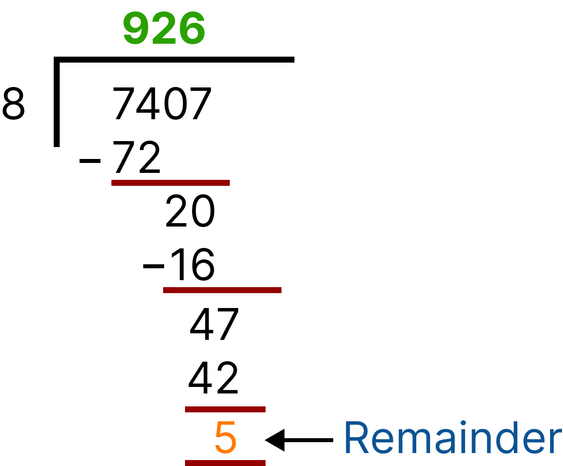 Division ( 7407/8)