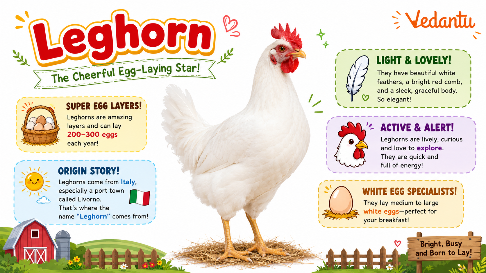 Leghorn chicken breed