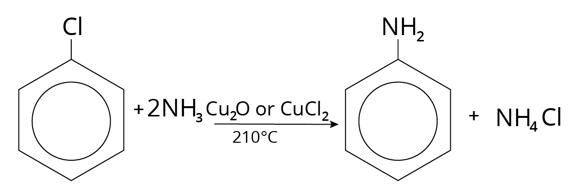 Ammonolysis of Aryl Halide