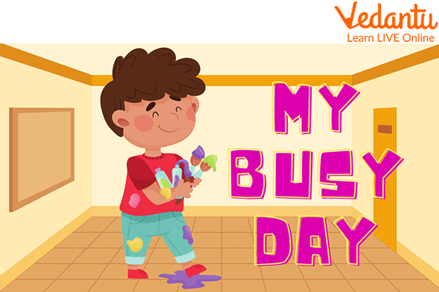 My Busy Day Poem