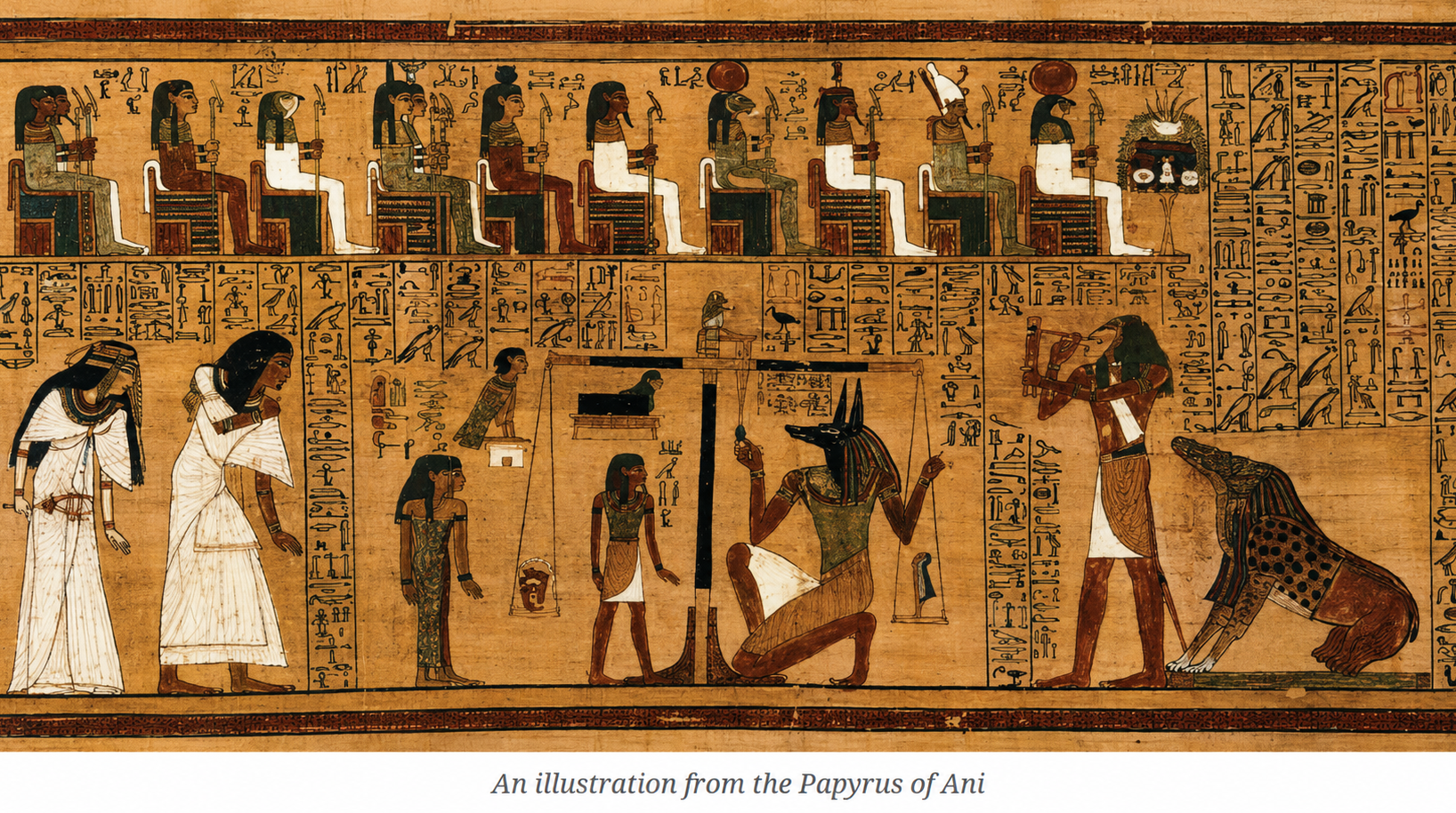 this papyrus tell us about early Egyptian beliefs.png