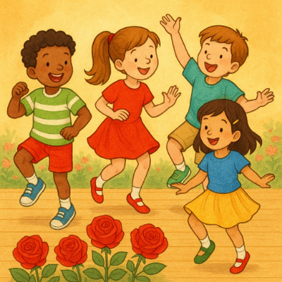 boys and girls in a dance class