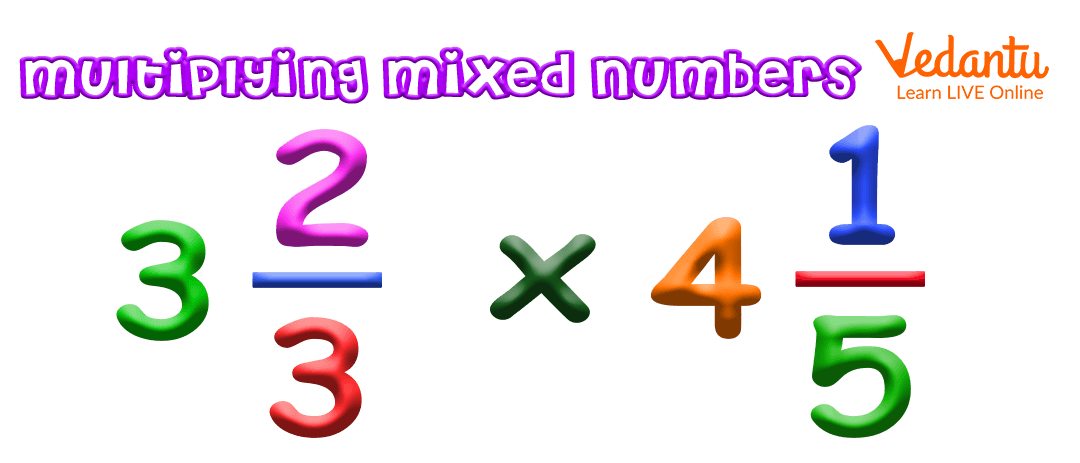 Multiplying mixed numbers