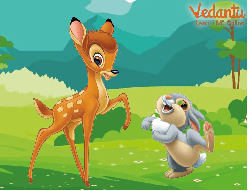 Bambi and the Rabbit