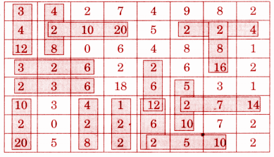 Find multiplication and division sentences below. Shade the sentences. How many can you find answer.
