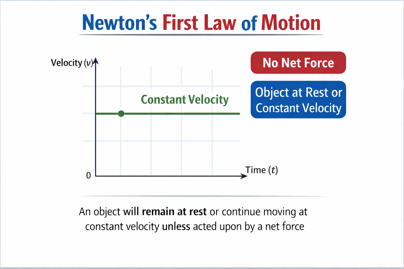 Newton’s First Law of Motion