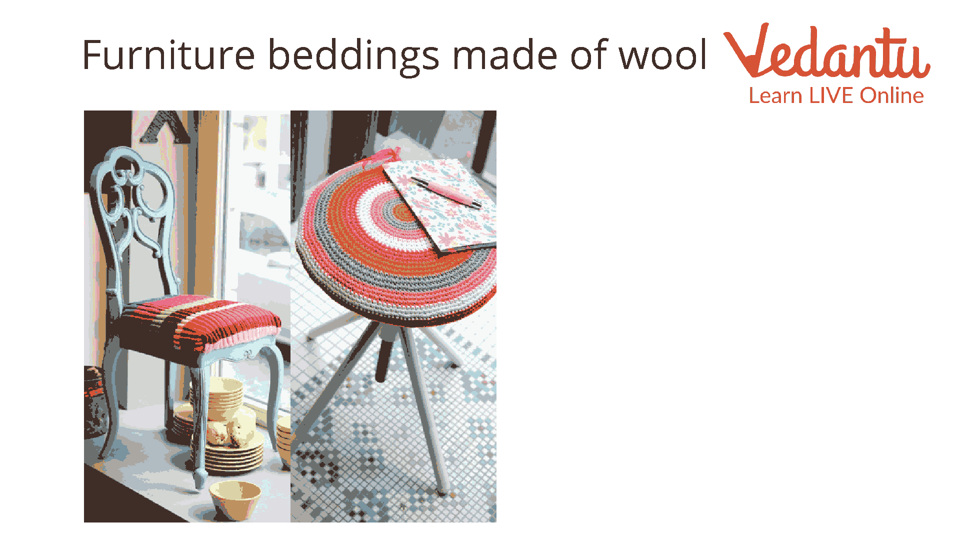 Furniture Beddings are Made of Wool