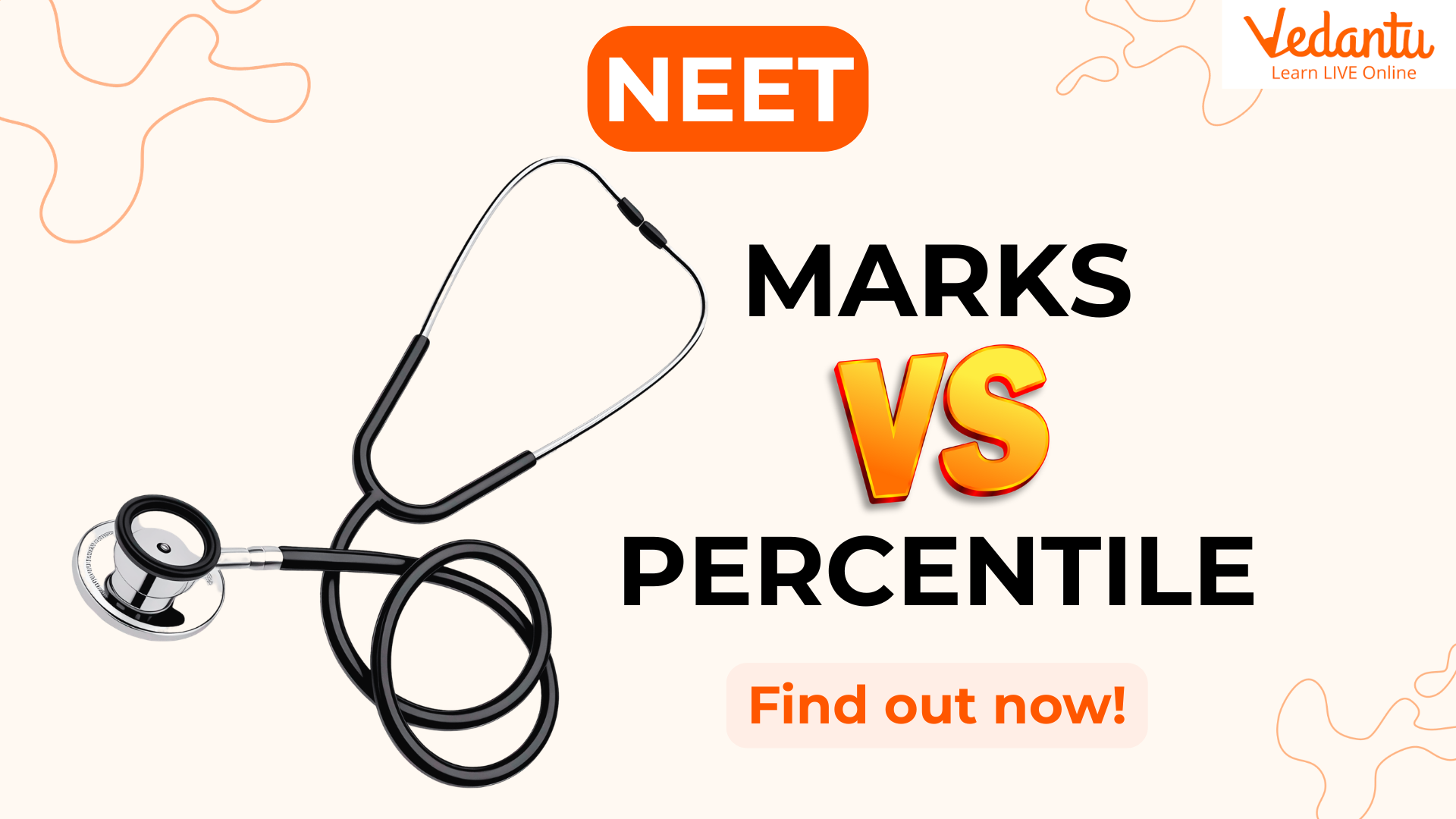 NEET marks vs rank and percentile