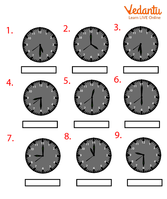 Time Reading Example