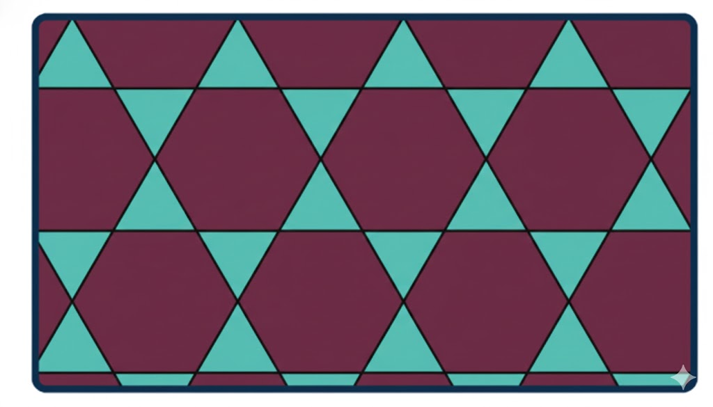 What shapes have been used in this pattern