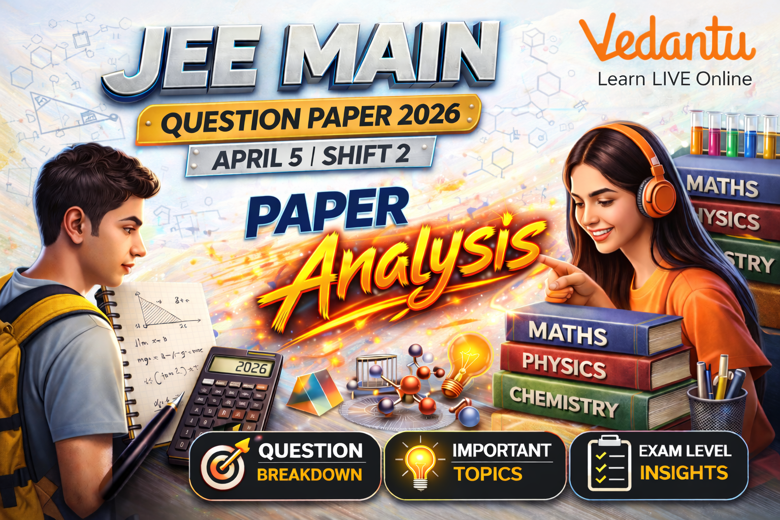 JEE Main 2026 April 5 Shift 2 Question Paper