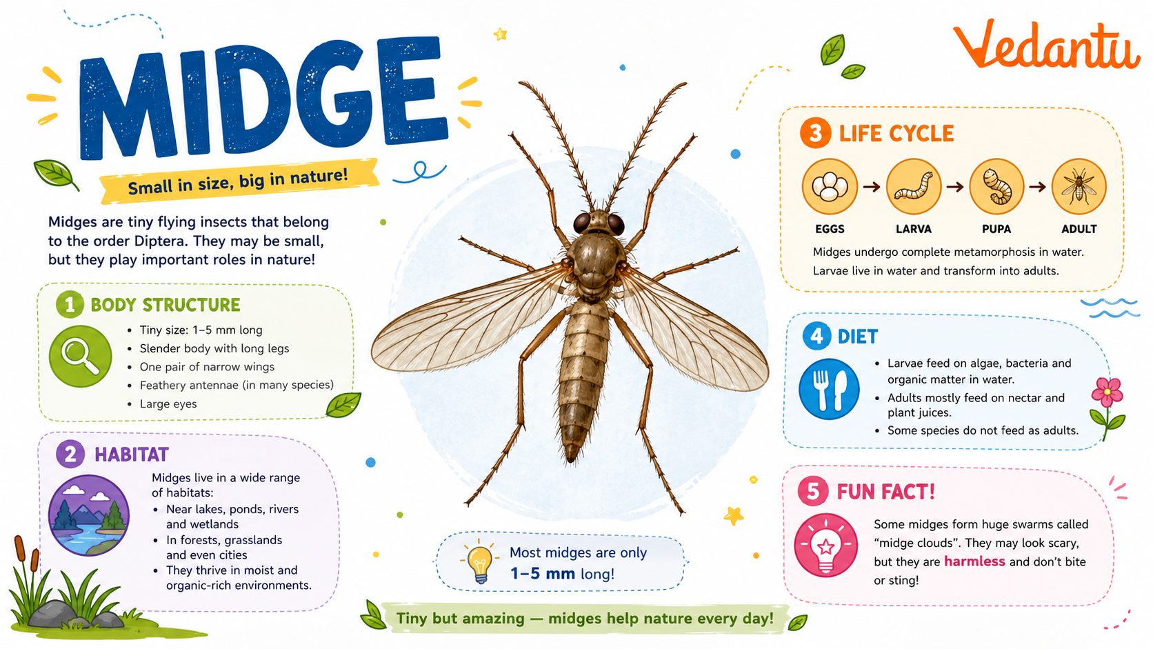Midge insect