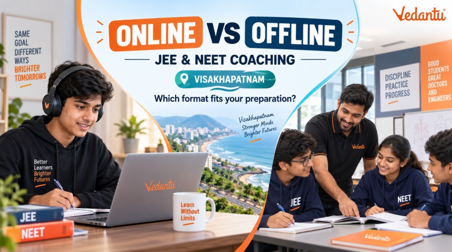 Online vs Offline JEE & NEET Coaching in Visakhapatnam
