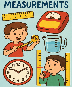 Class 2 Maths Measurement Worksheets